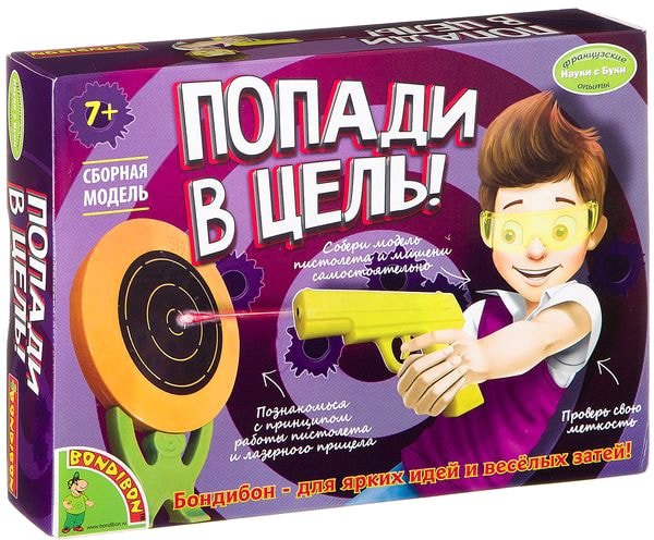 Набор для опытов Bondibon Науки с Буки Попади в цель! ВВ2108
