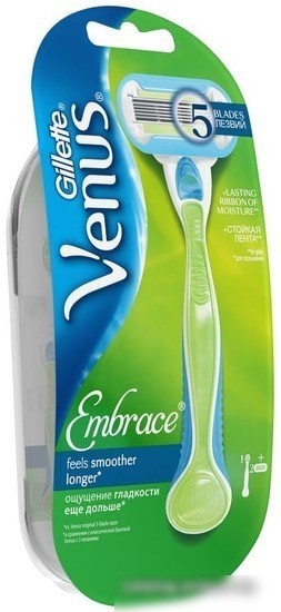 Бритвенный станок Gillette Venus Embrace 2 сменные кассеты