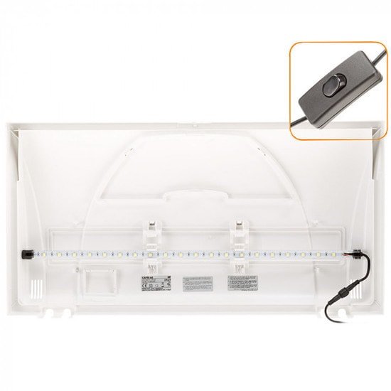 Аквариум Ferplast Capri 80 Led 100 л (белый)