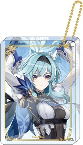 Брелок miHoYo Characters Acrylic Block Strap. Eula GEN126