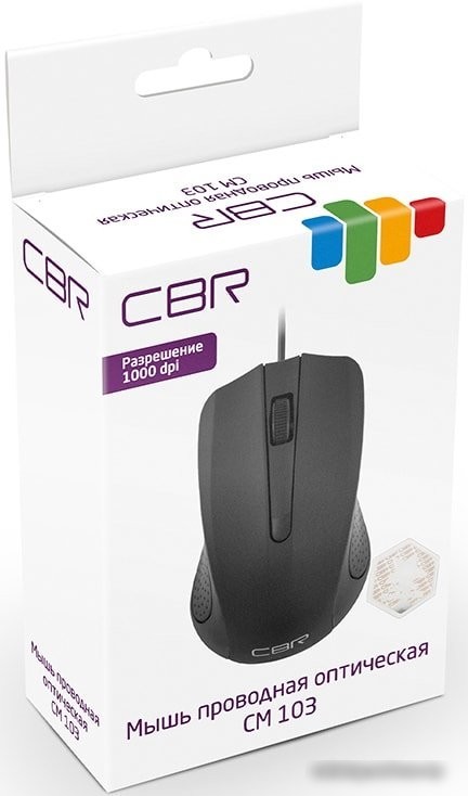 Мышь CBR CM 103 (черный)
