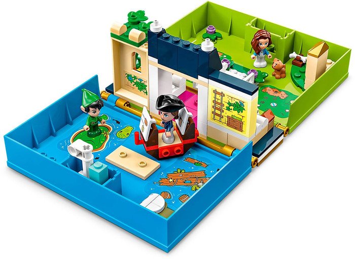 Конструктор LEGO Disney 43220 Приключение Питера Пэна и Венди по сборнику рассказов