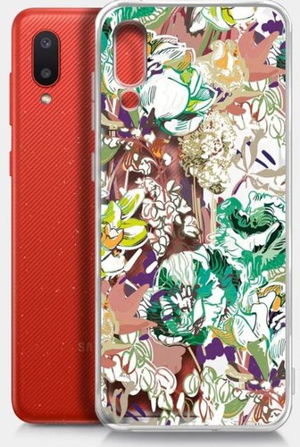 Чехол для телефона BoraSCO ArtWorks для Samsung Galaxy A02 51361 (прозрачный/рисунок)