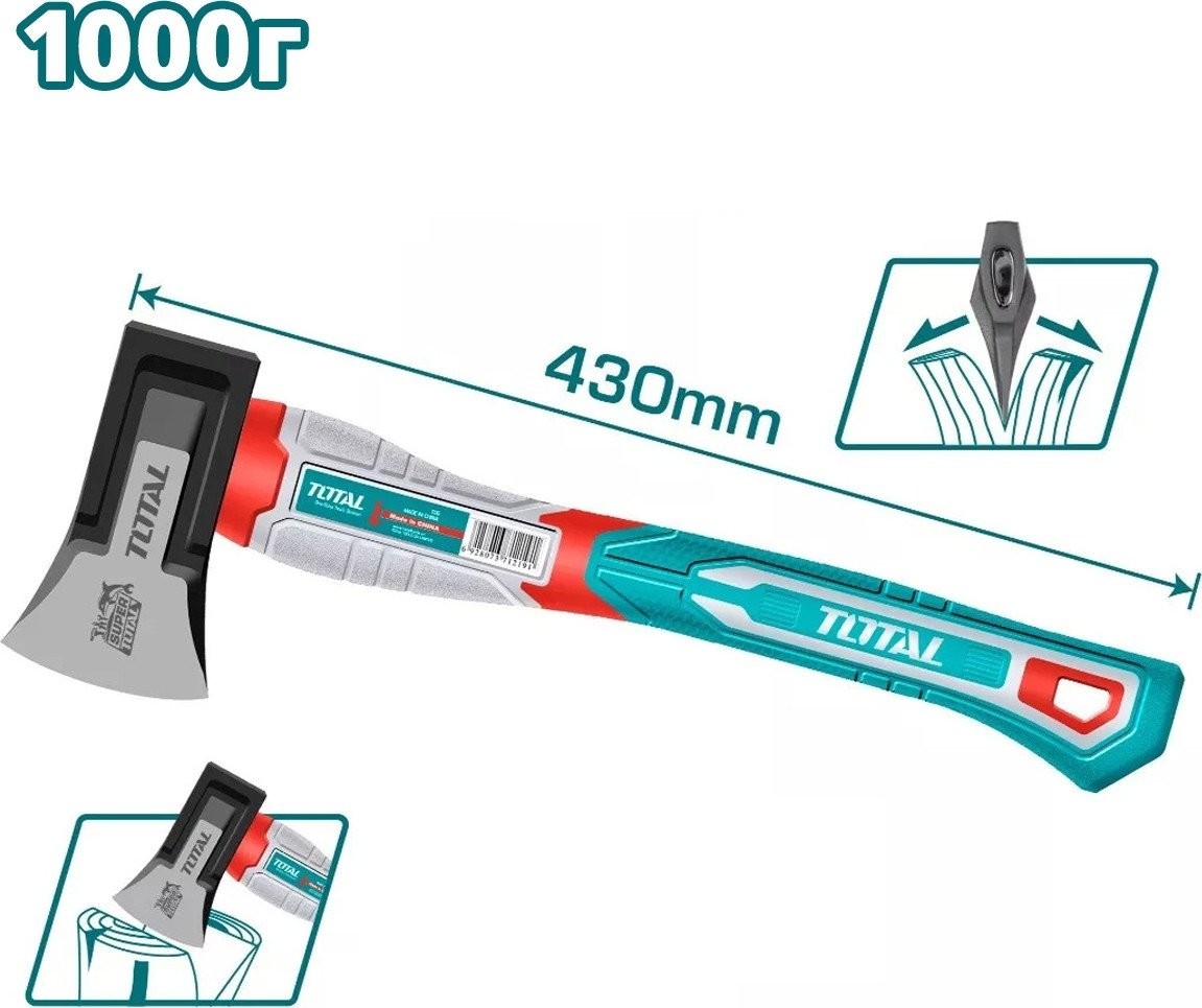 Топор Total THAX0611000F Топор Total THAX0611000F