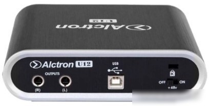 Аудиоинтерфейс Alctron U12 (черный)