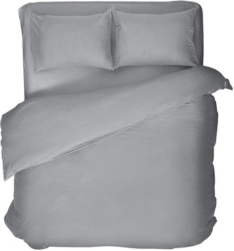 Постельное белье Нордтекс Verossa Евро Melange Silver VRM 2515 Silver Д12 23