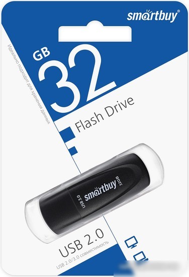 USB Flash SmartBuy Scout 3.0 32GB (черный)