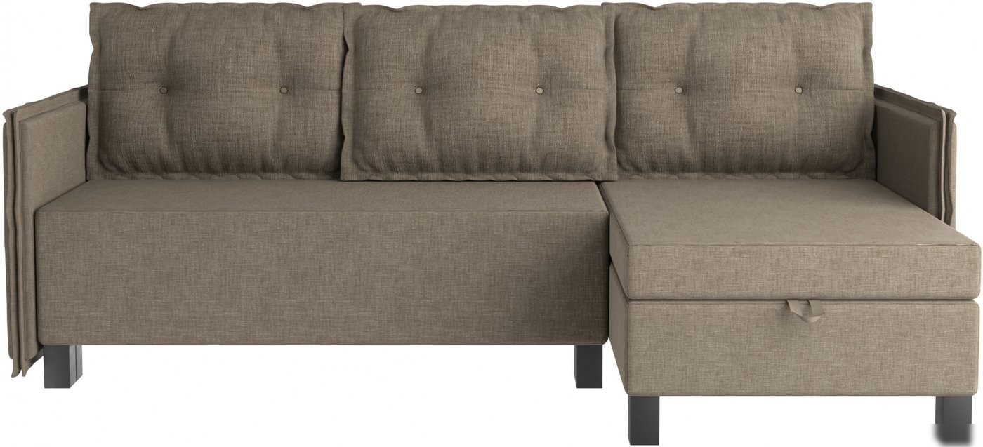 Угловой диван Mio Tesoro Туули (Beige/Grey)