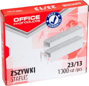 Скобы канцелярские Office Products 18072349-19 (1000 шт)