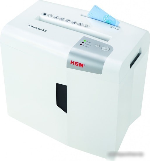 Шредер HSM shredstar X5 (4.5x30 мм, белый)