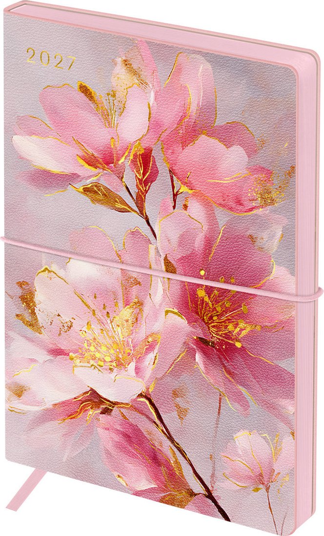 Ежедневник BG Ornament DdА6+_68136 (176л, розовый)