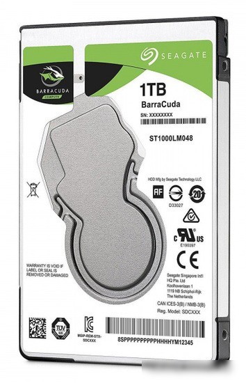 Жесткий диск Seagate Barracuda 1TB [ST1000LM048]