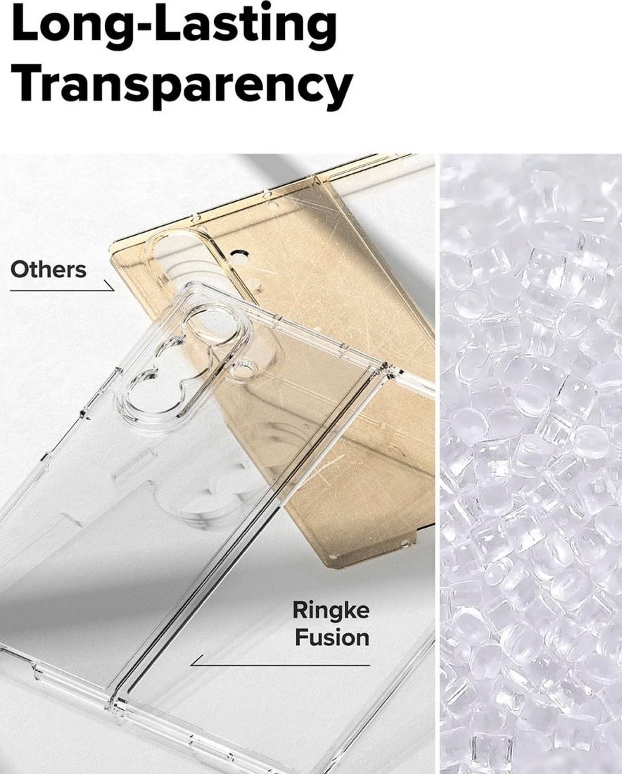 Чехол для телефона Ringke Fusion для Galaxy Z Fold 7 Clear