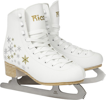 Фигурные коньки Ricos Eclat PW-215-2 (р.39, белый)