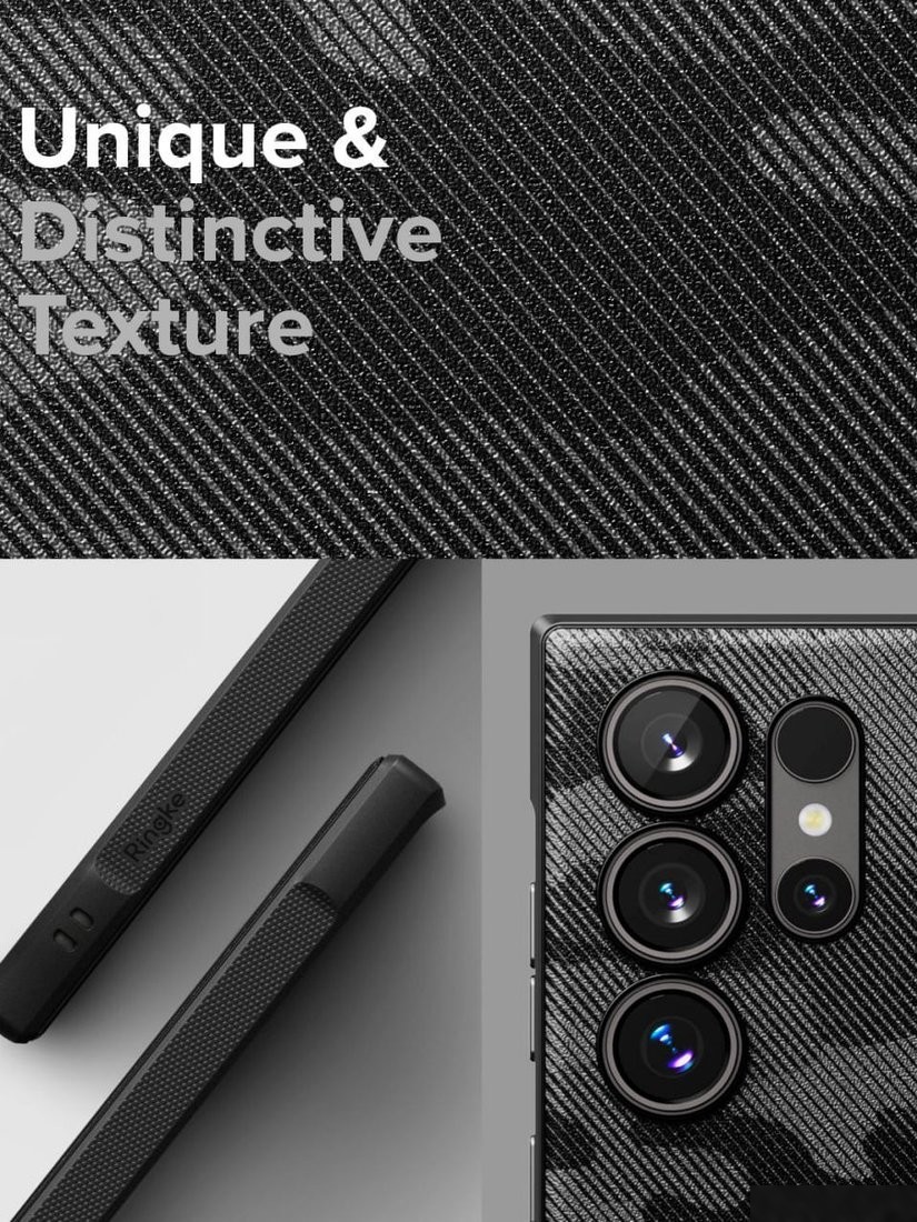 Чехол для телефона Ringke Onyx для Galaxy S24 Ultra Camo Black
