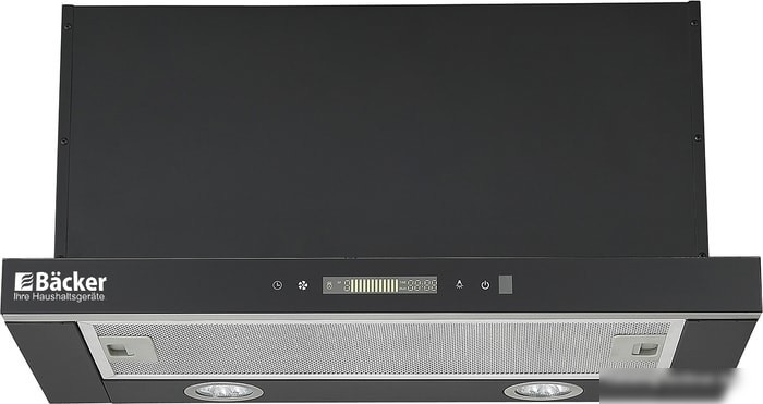 Кухонная вытяжка Backer TH60CL-2F200-SHINY BLACK RC