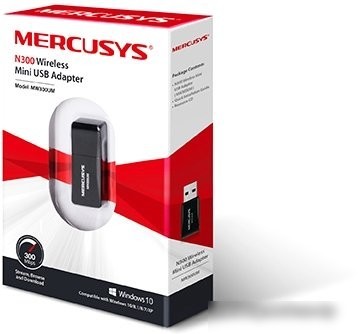 Wi-Fi адаптер Mercusys MW300UM