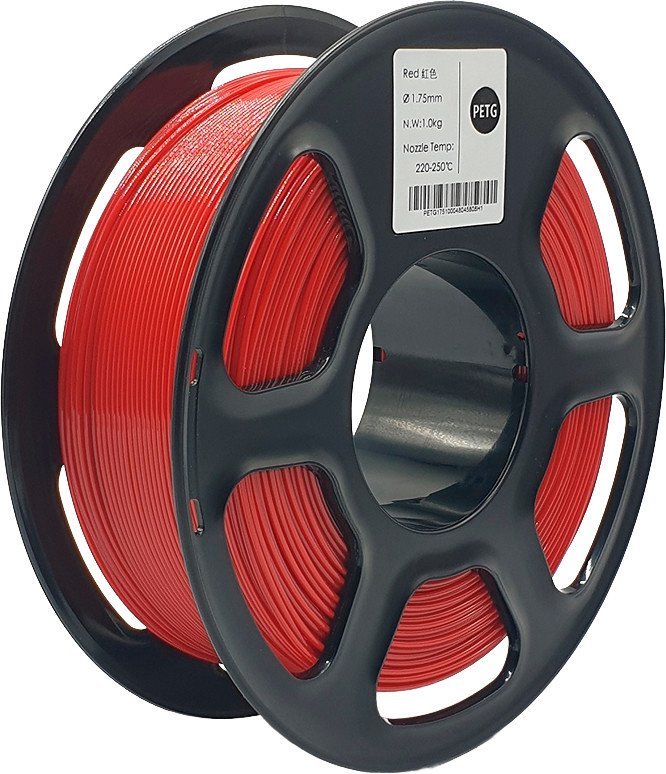 Пластик Mitek PETG 1.75мм 1000 г (красный)