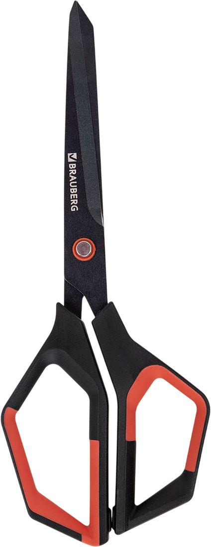Ножницы канцелярские BRAUBERG Super Special 238849 (черный)