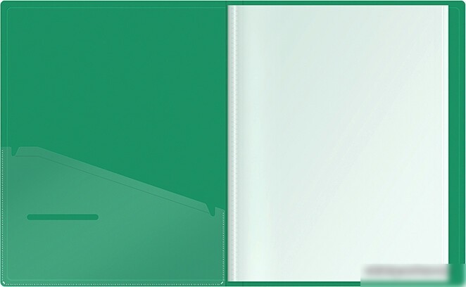 Папка для бумаг Berlingo Soft Touch DB4_20983 (зеленый)