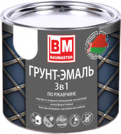 Грунт-эмаль Baumaster По ржавчине 3в1 RAL 7004 (0.8 кг, светло-серый)