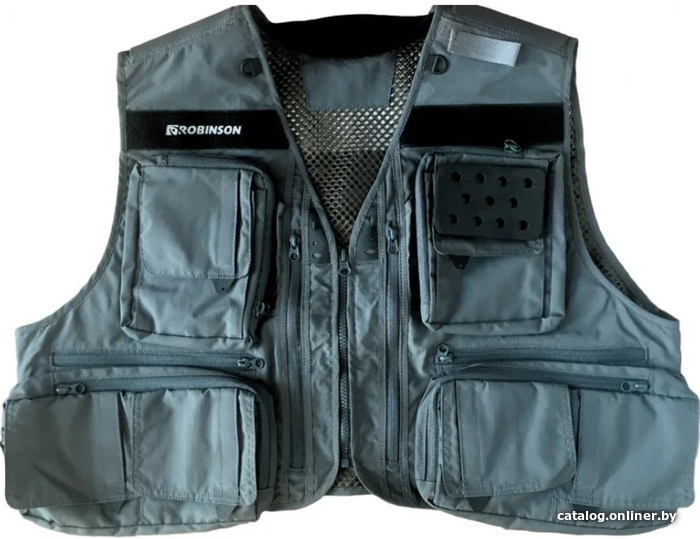 Жилет Robinson 69-KM-005-XL (серый) Жилет Robinson 69-KM-005-XL (серый)