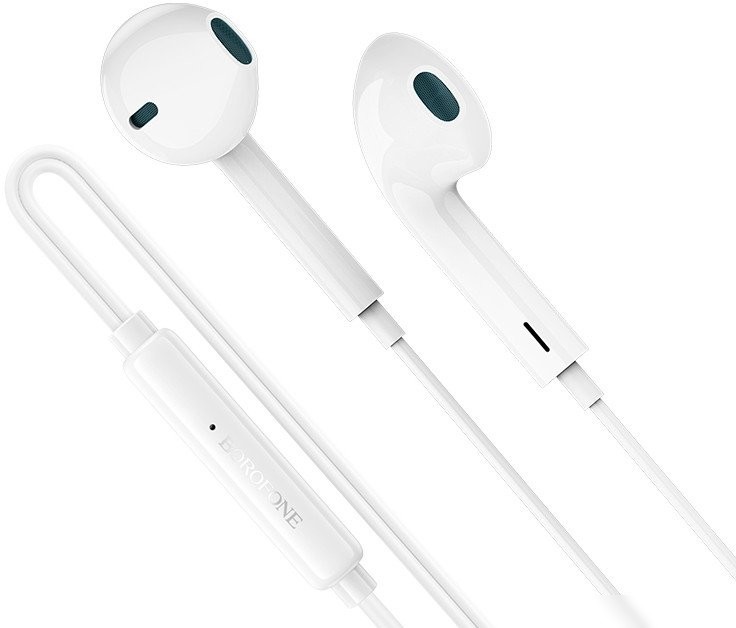 Наушники Borofone BM100 USB Type-C (белый)