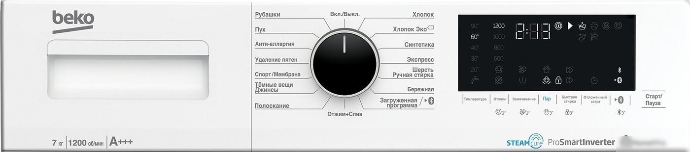 Стиральная машина BEKO WSPE7616W