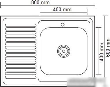 Кухонная мойка Ledeme L98060-6R