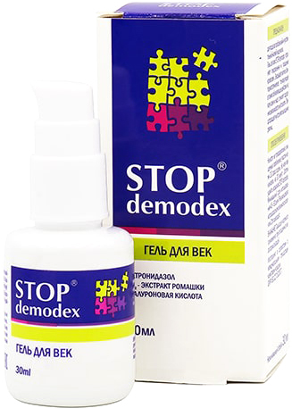 Stop Demodex Гель для век При демодекозном блефарите (30 мл)