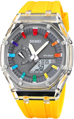 Наручные часы Skmei 2100 (желтый)