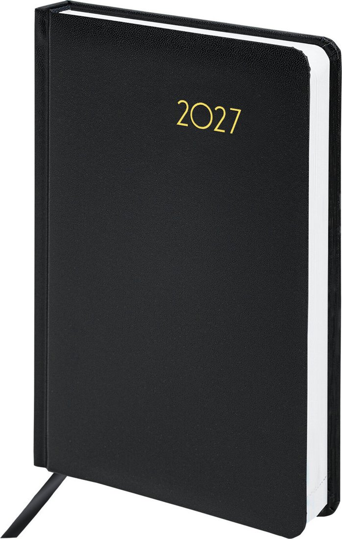 Ежедневник BRAUBERG Select 2027 117959 (черный)