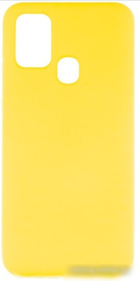 Чехол для телефона Case Cheap Liquid для Galaxy M31 (желтый)