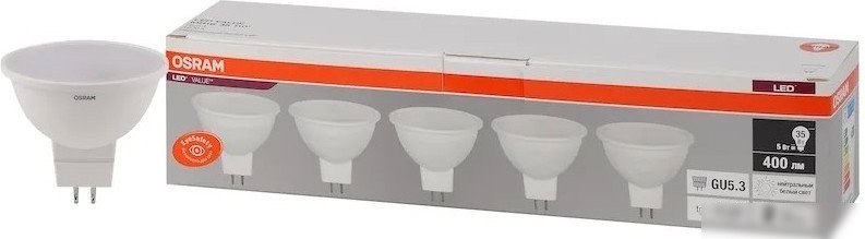 Светодиодная лампочка Osram LED Value 4058075585225 (5 шт)