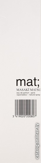 Masaki Matsushima Mat; EdP (40 мл)