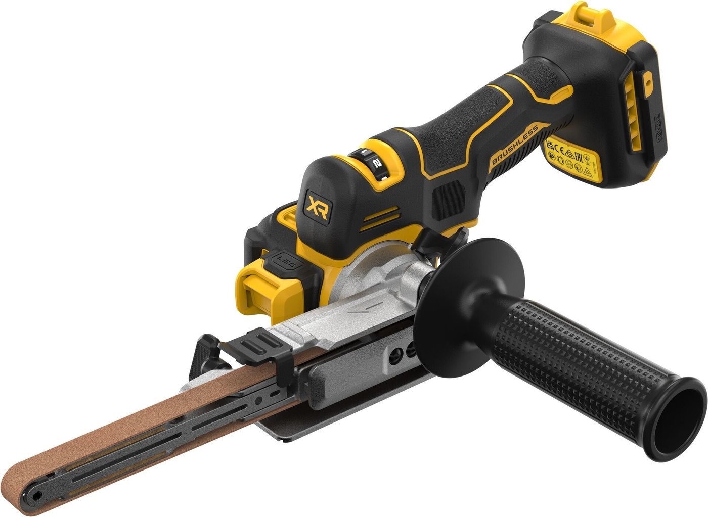 Ленточная шлифмашина DeWalt DCM200NT (без АКБ, кейс)