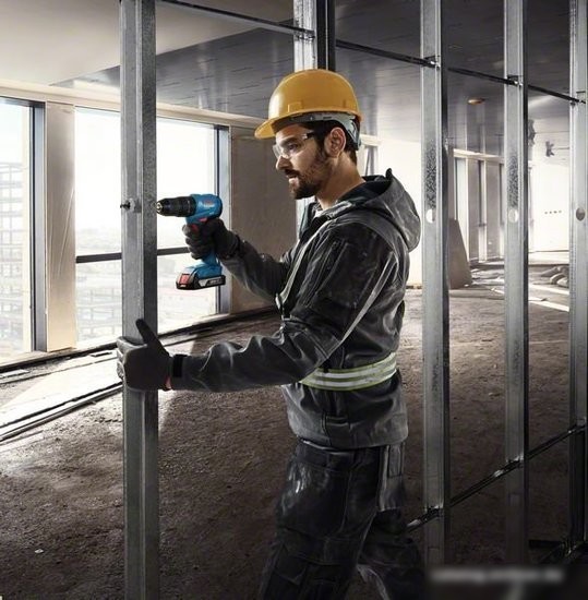 Ударная дрель-шуруповерт Bosch GSB 185-LI Professional 06019K3100 (с 2-мя АКБ, кейс)
