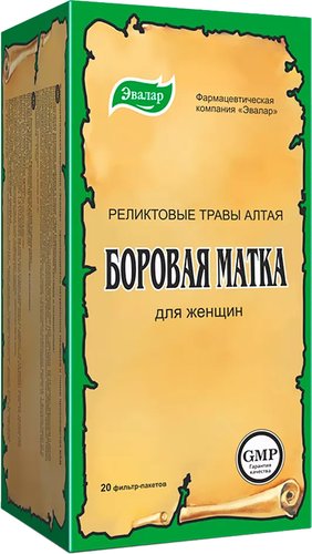 БАД Эвалар Боровая матка ф/п 2.0г №20 (20шт)