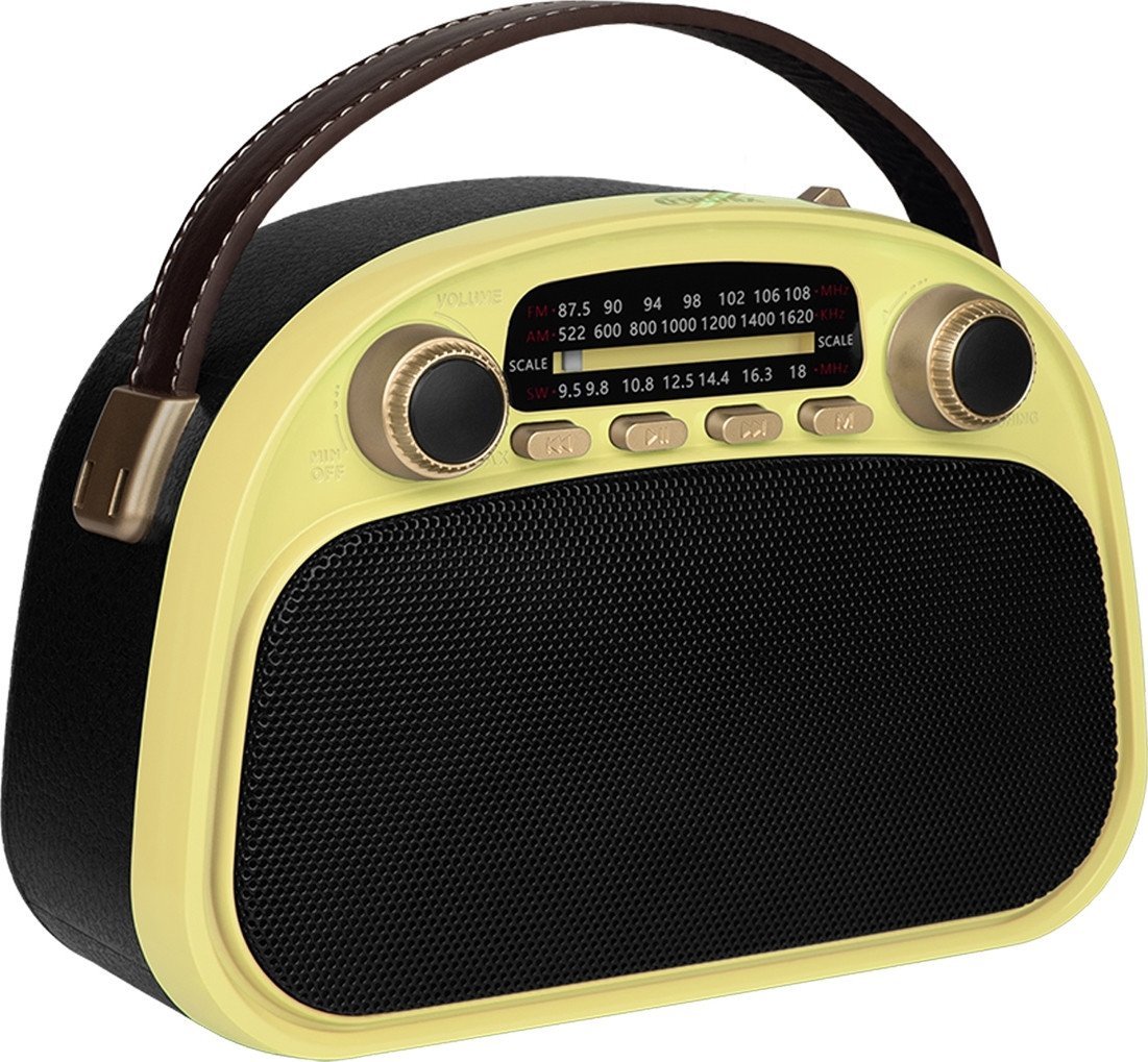 Радиоприемник Ritmix RPR-040 (лимонный)