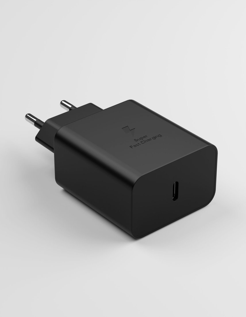 Сетевое зарядное VLP Super Fast Charger 45W (черный)