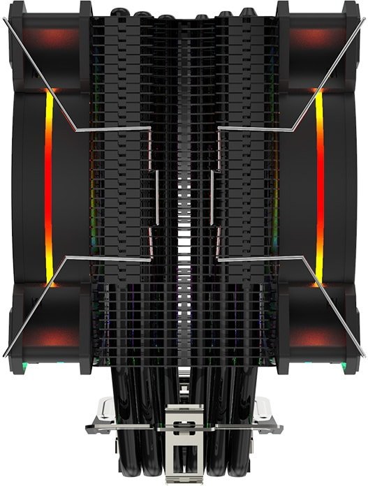 Кулер для процессора ALSEYE H120D (черный)