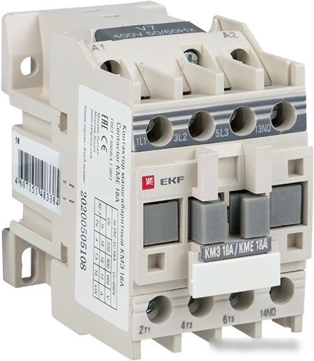 Контактор EKF PROxima КМЭ Ctr-s-18-220-nc