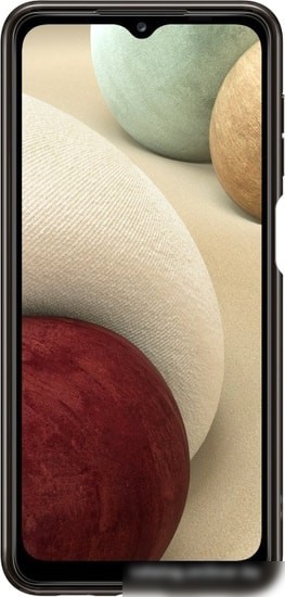 Чехол Samsung Silicone Cover для Galaxy A12 (черный)