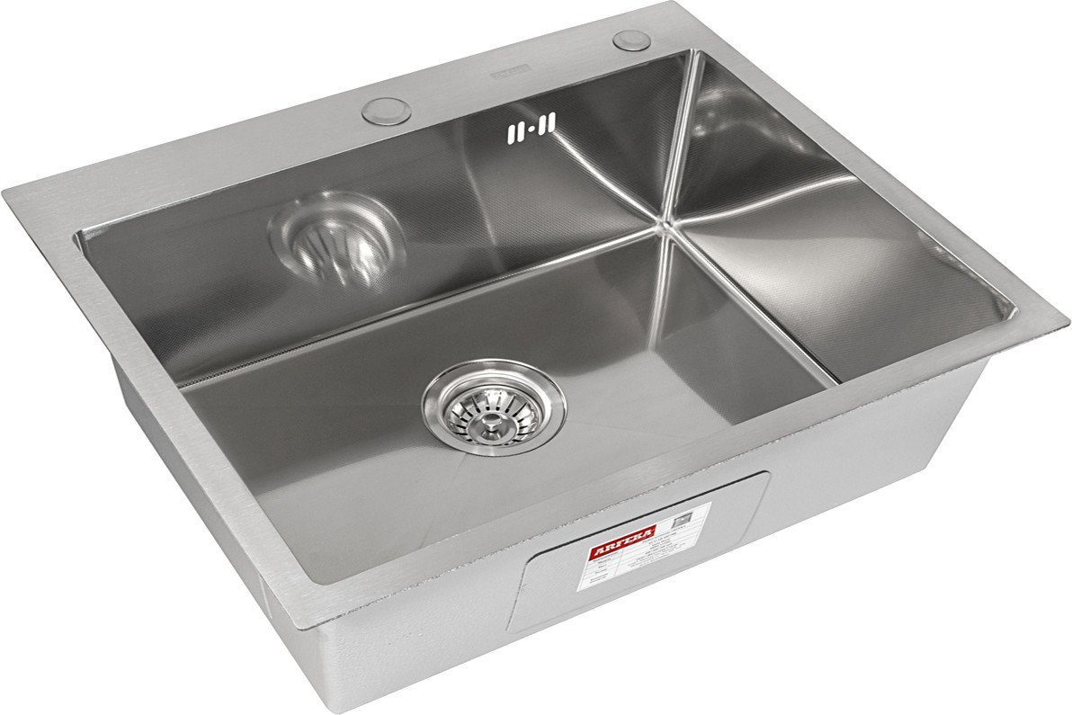 Кухонная мойка ARFEKA Eco AR PVD Decor Millet Grains 70x50 (сатин)