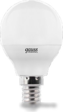 Светодиодная лампа Gauss Elementary E14 6Вт 4100К [53126]