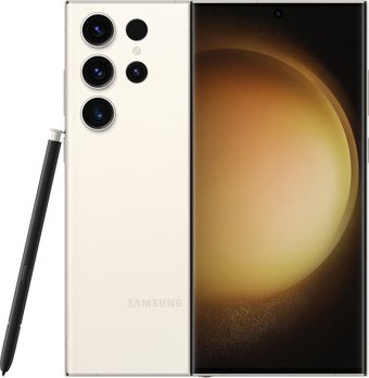 Телефон Samsung Galaxy S23 Ultra SM-S918B/DS 12GB/256GB (бежевый)