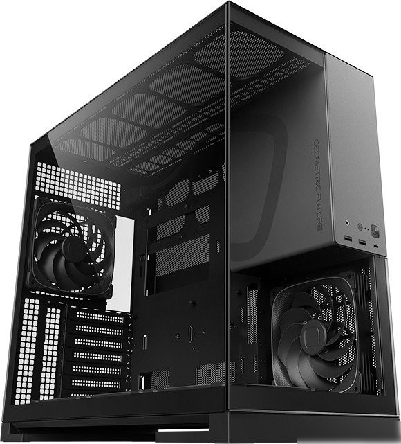 Корпус Geometric Future Model 5 5FAN (черный/серый)