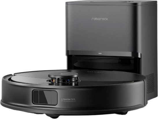 Робот-пылесос Roborock Q8 Max Pro+ Gen2 RRA1TAL Q8MPPG252-02 (с русской озвучкой, черный)