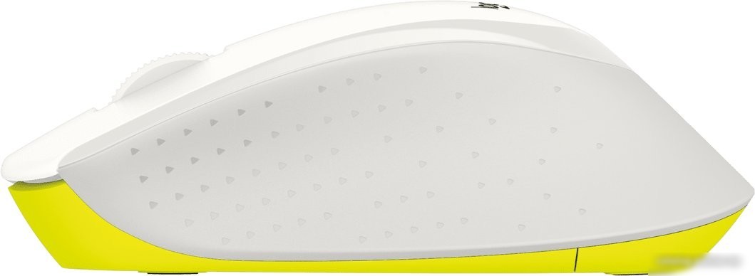 Мышь Logitech M330 Silent Plus (белый/желтый)