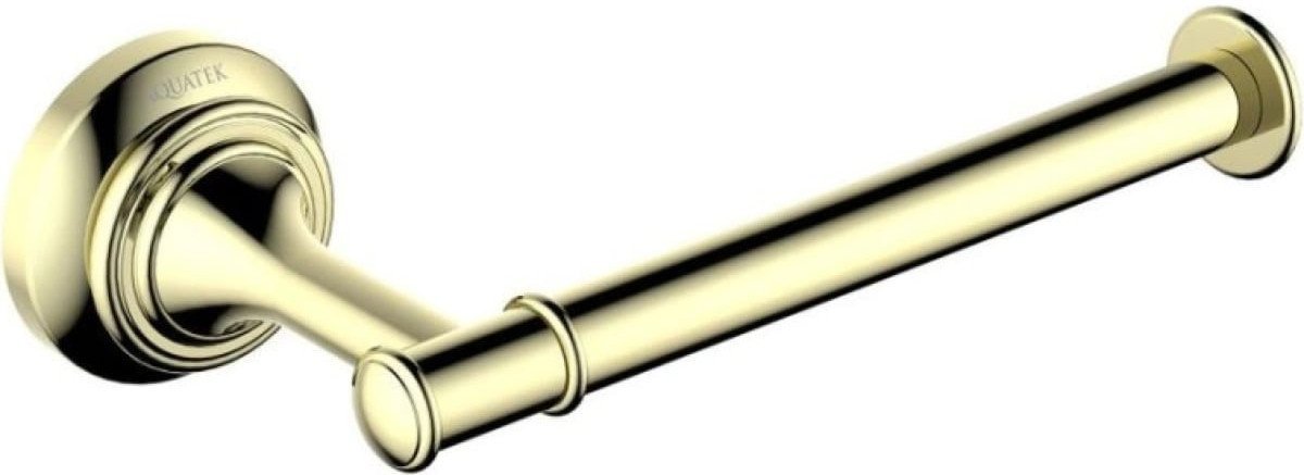 Держатель для туалетной бумаги Aquatek Классик AQ4508PG (золото)